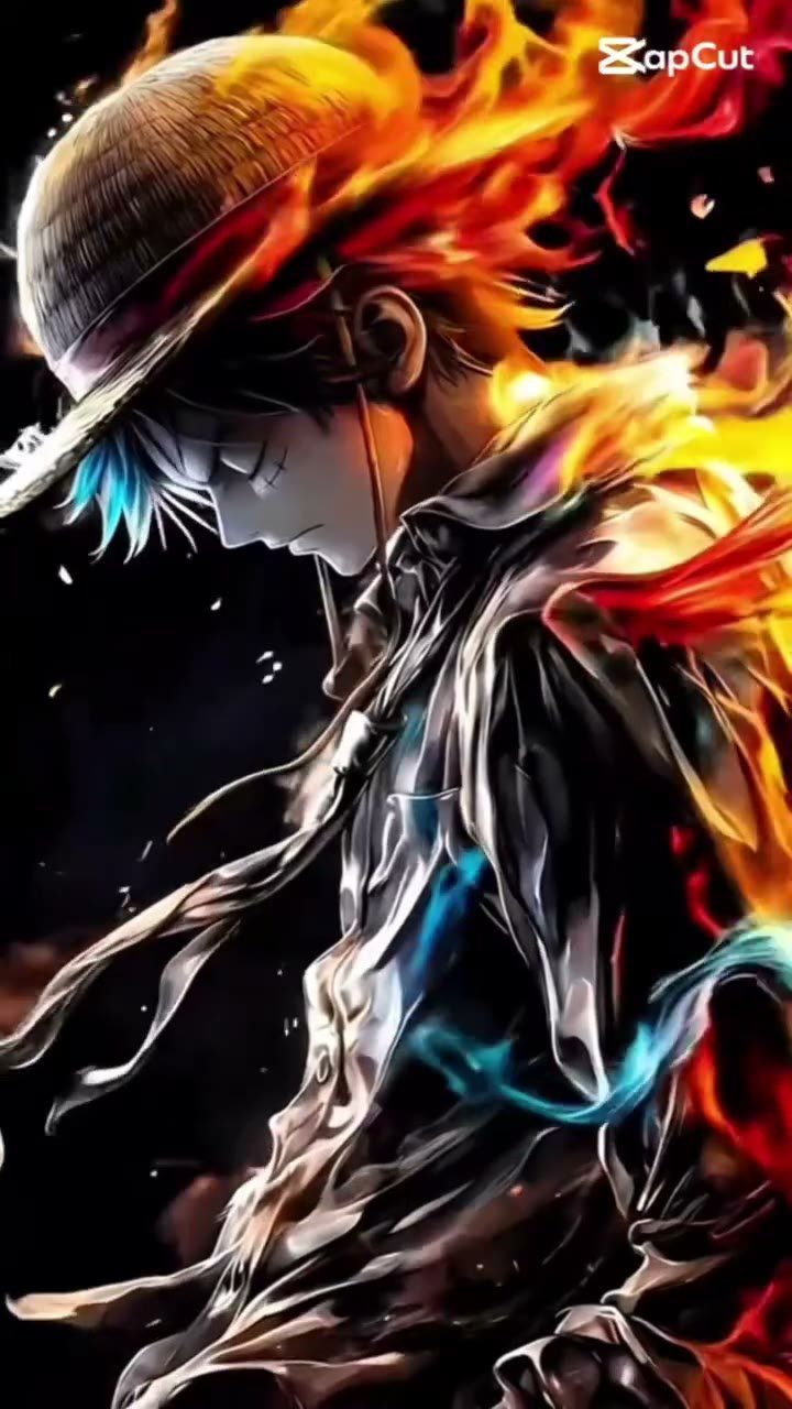 Monkey D. Luffy Inferno Aura
