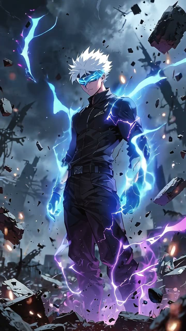Satoru Gojo Unlimited Blue
