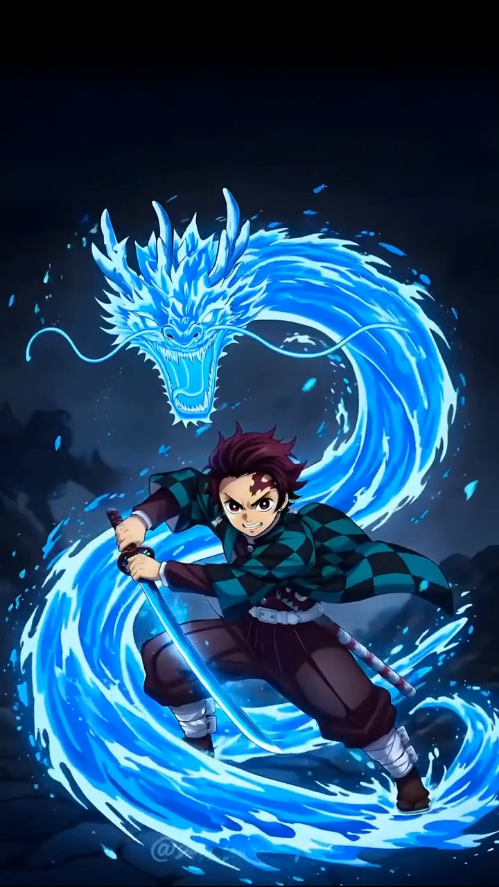 Tanjiro Water Dragon