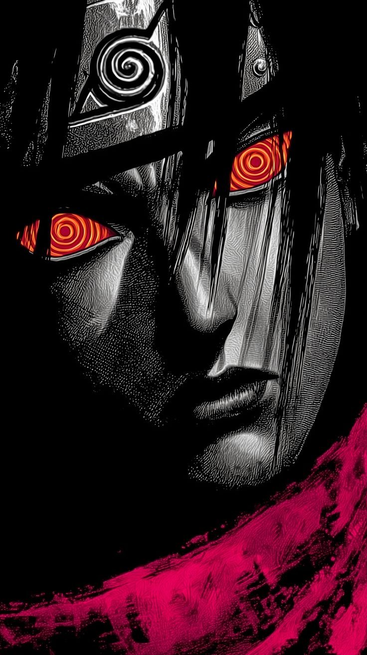 Itachi Sharingan Portrait