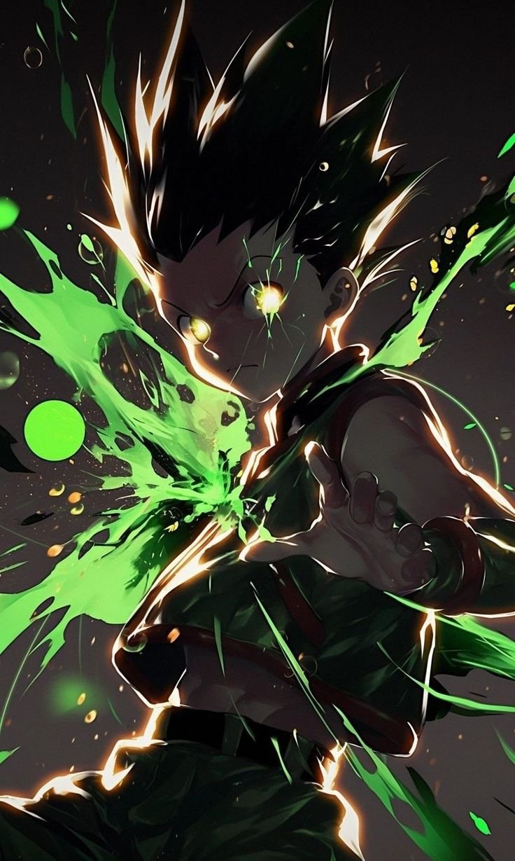 Gon Green Aura 2