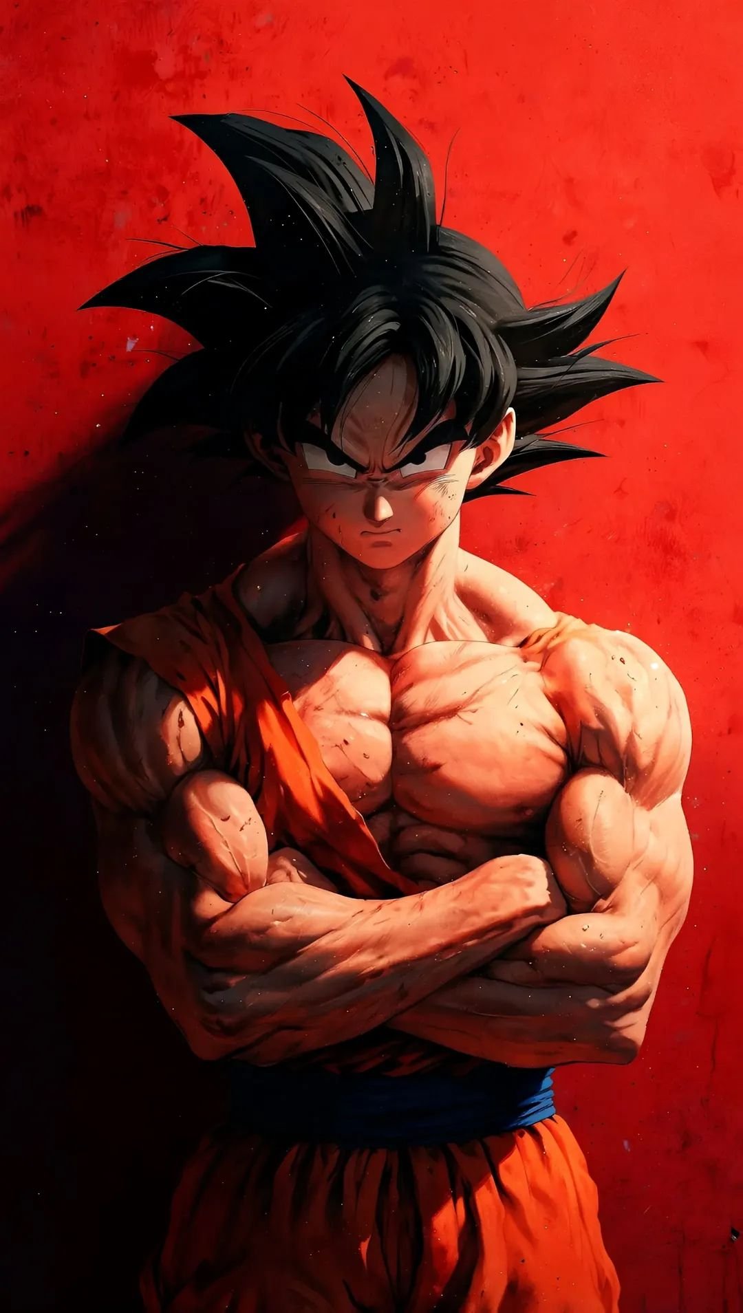 Goku Arms Crossed 2