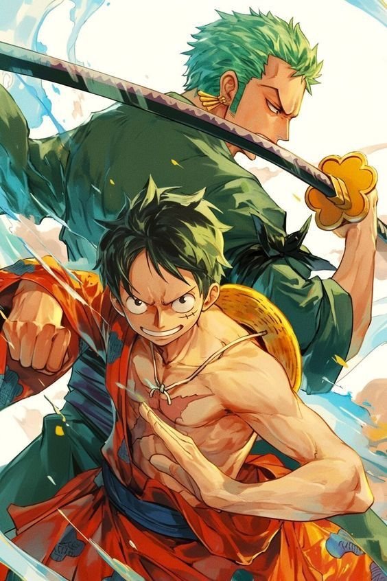 Luffy And Zoro Battle