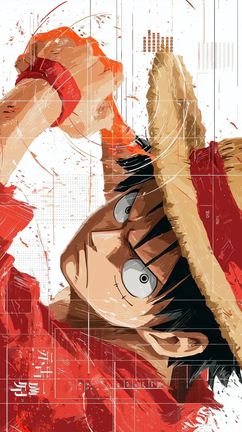 Luffy Red Splash