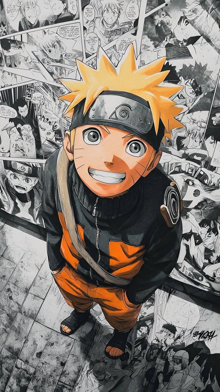 Naruto Manga Smile