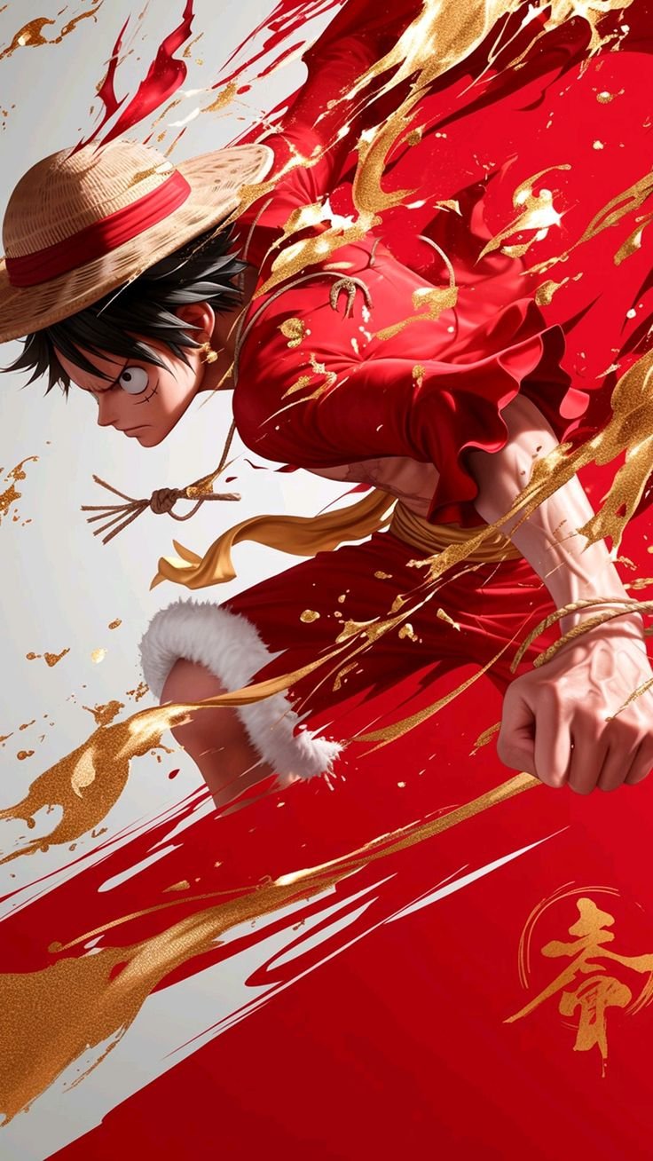Luffy Red Action