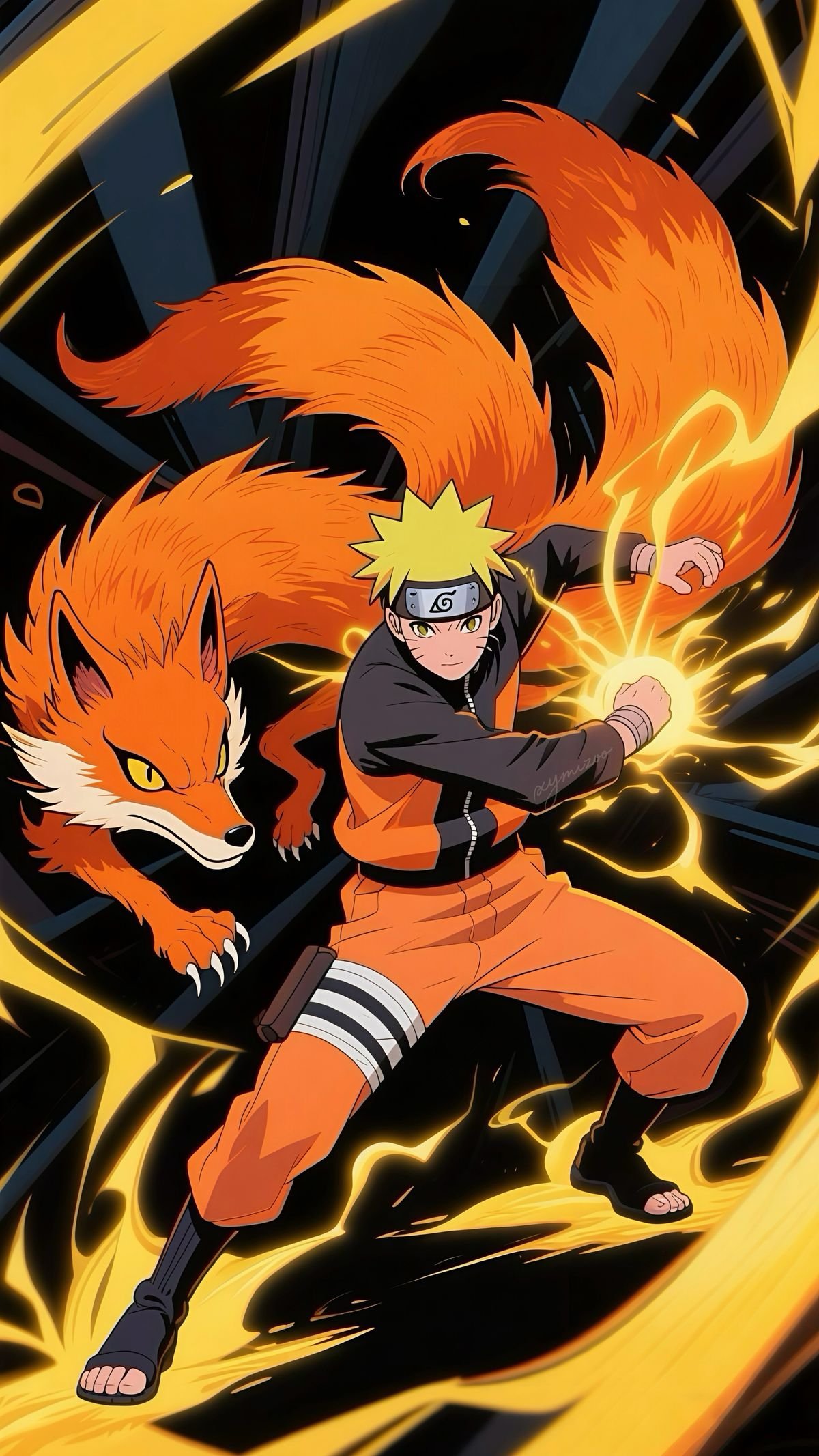 Naruto And Kurama