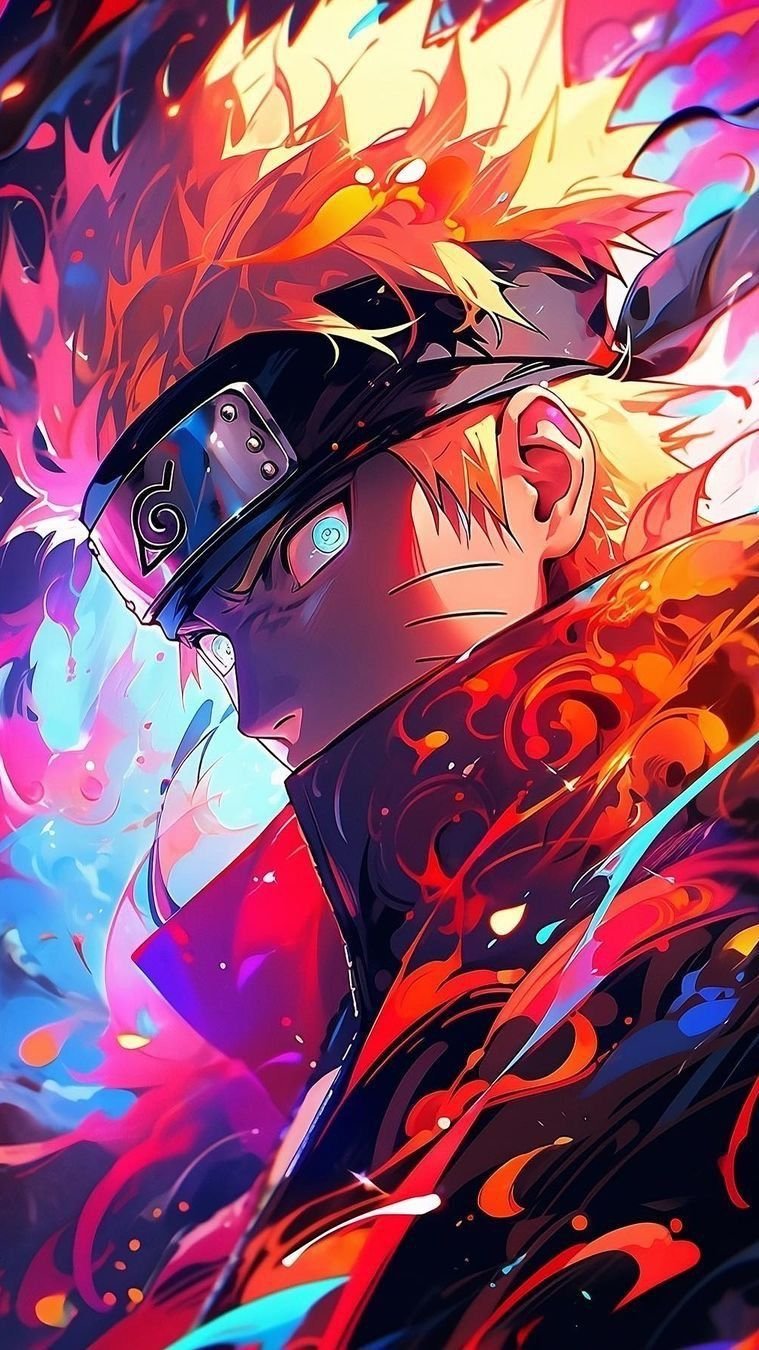 Vibrant Naruto Portrait