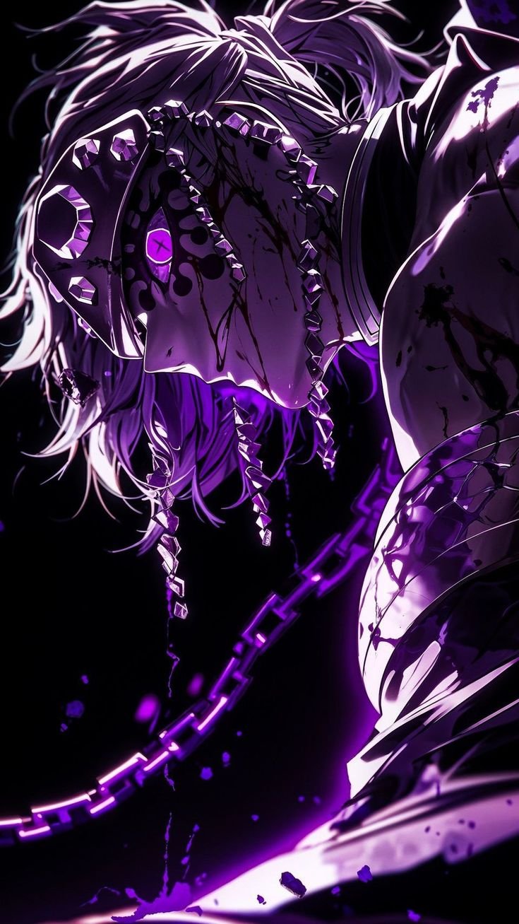 Neon Purple Tengen Uzui