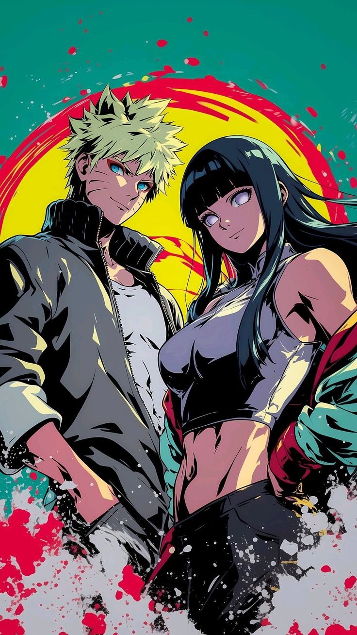 Naruto And Hinata Art