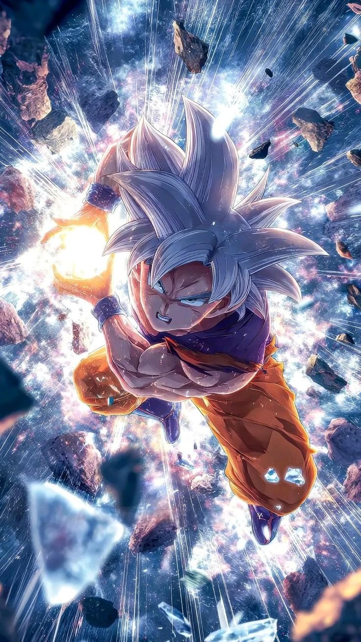 Ultra Instinct Goku Blast
