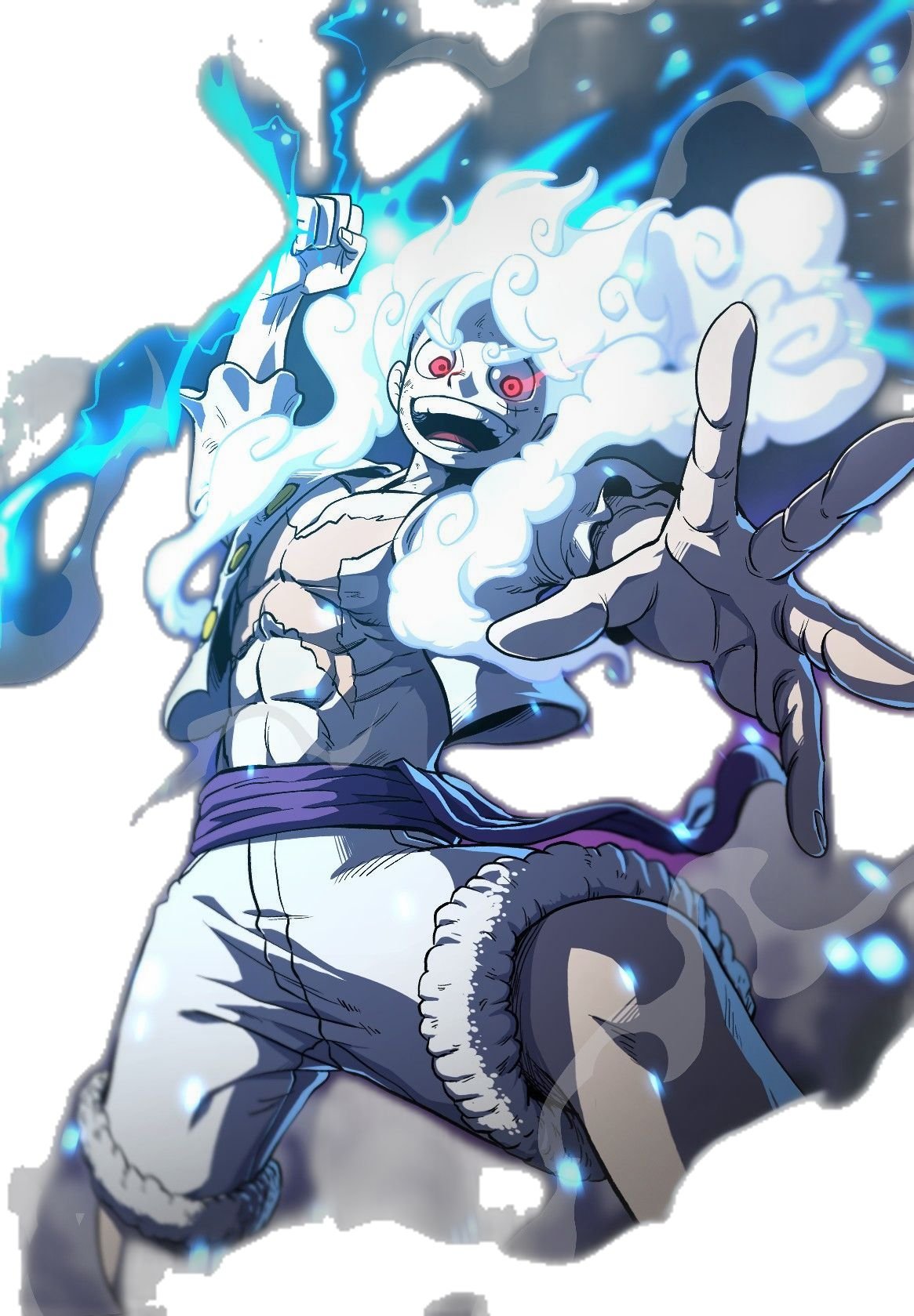 Gear 5 Luffy Lightning