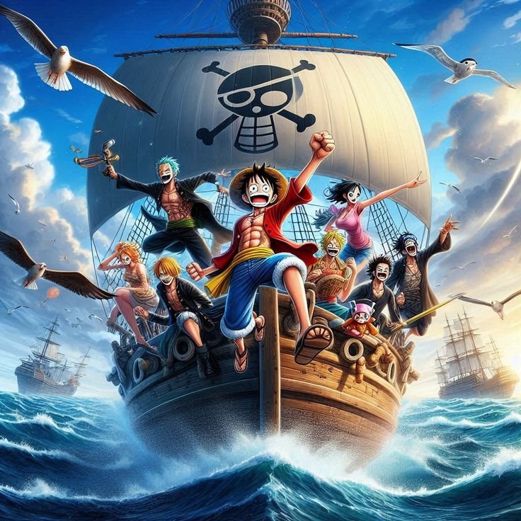 Straw Hat Crew Ship