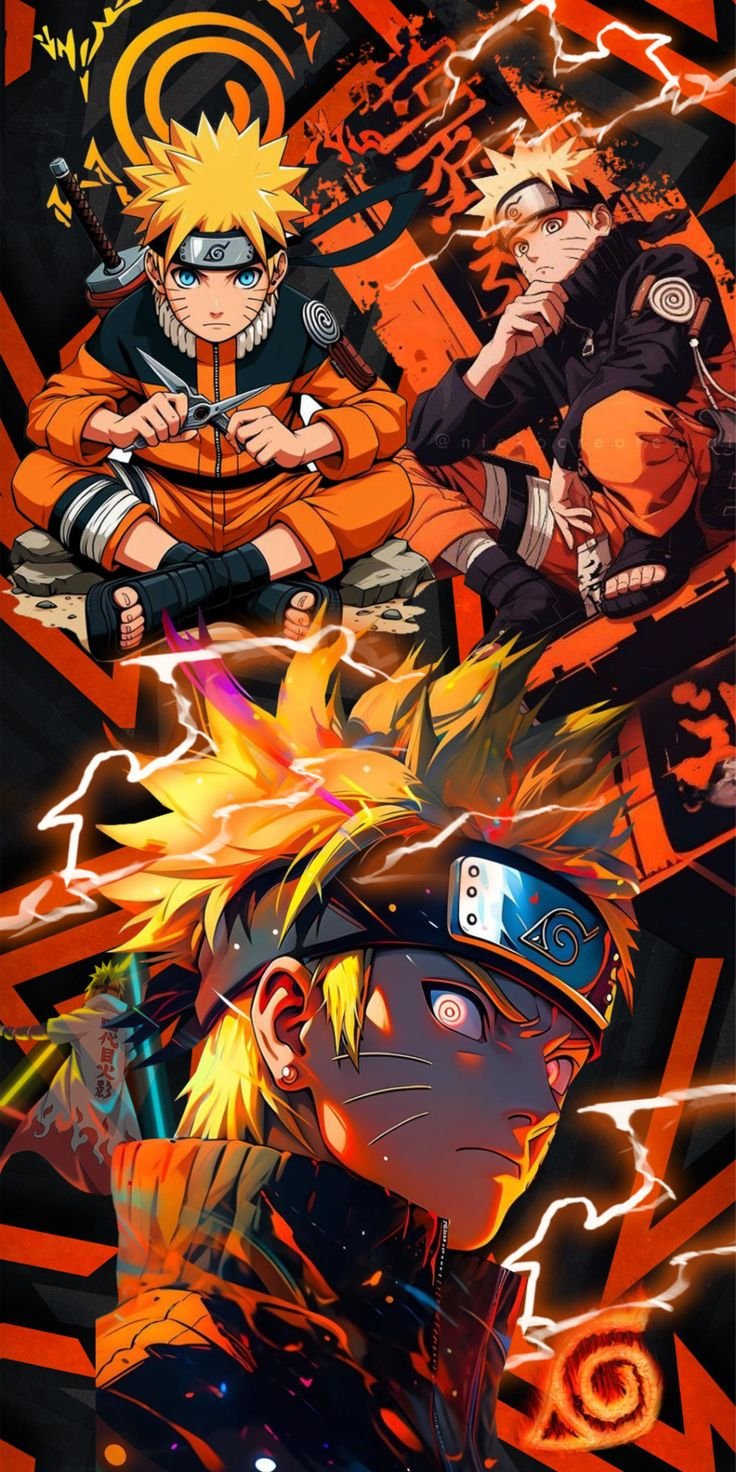 Naruto Evolution Collage
