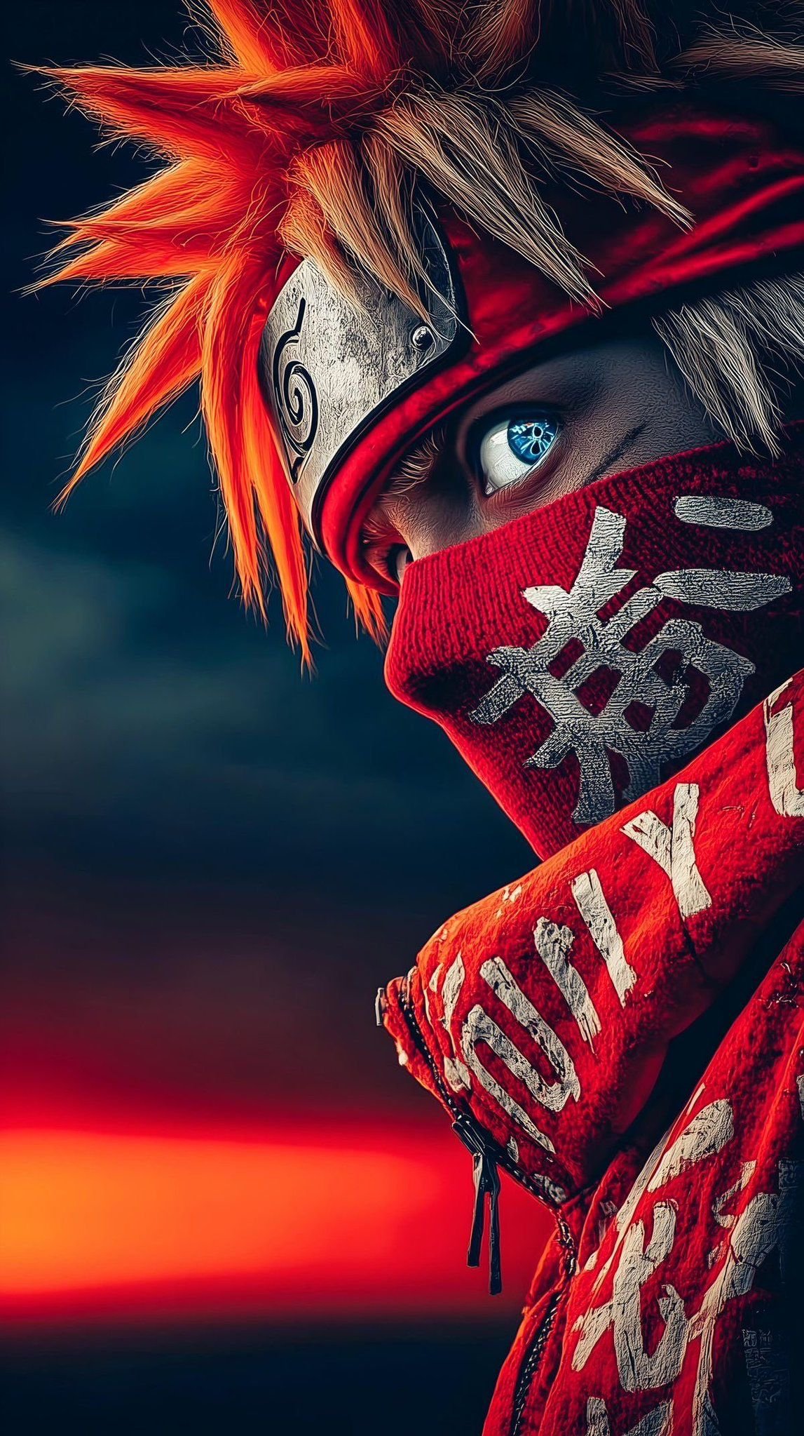Masked Red Ninja