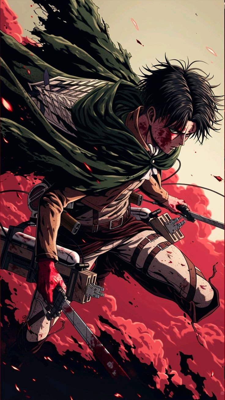 Levi Ackerman Battle Dive