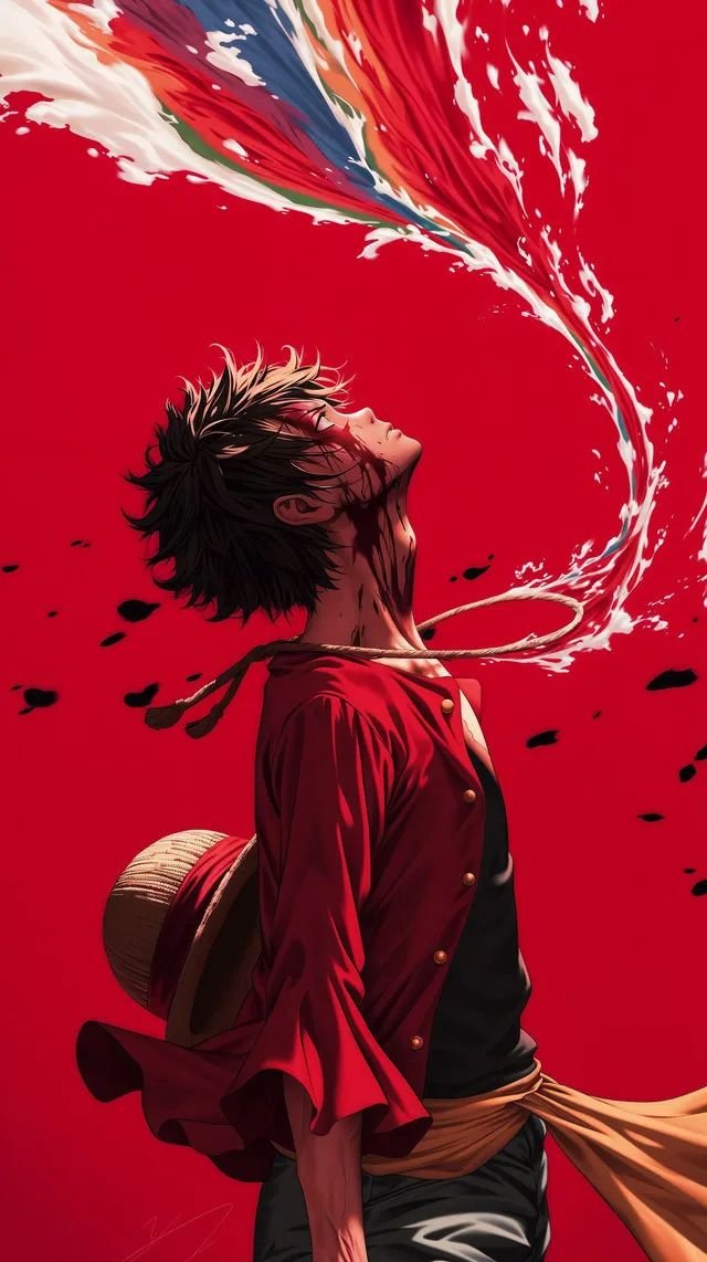 Luffy Red Splash 2