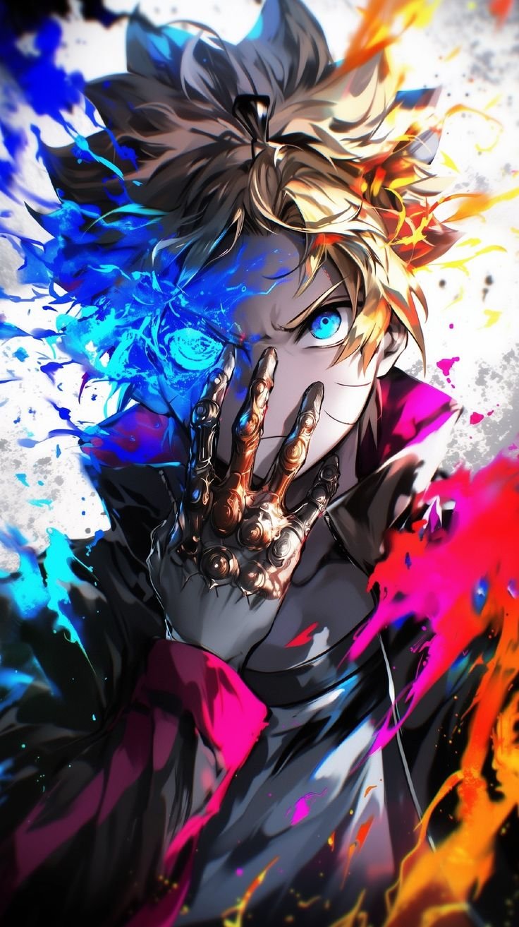 Naruto Blue Flame