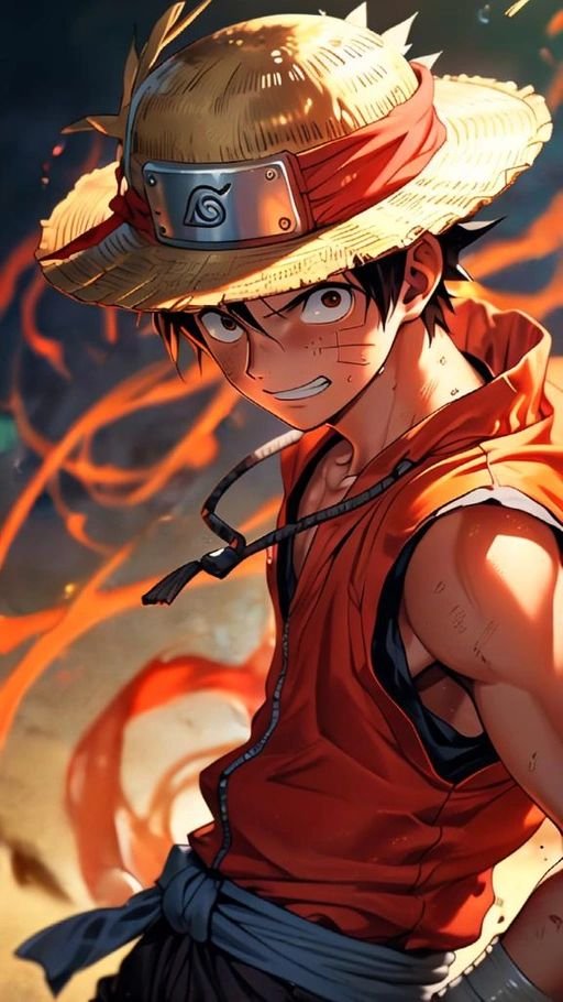 Luffy Naruto Fusion
