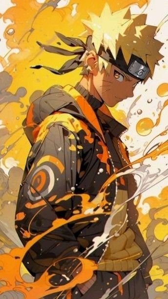 Naruto Orange Splash