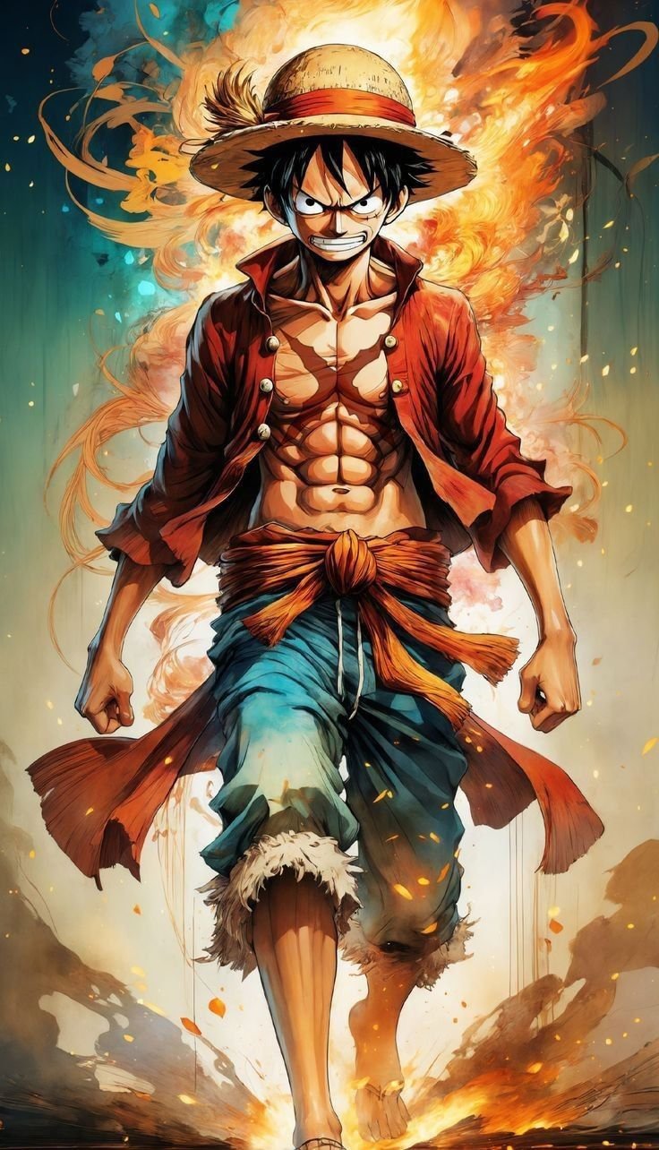 Fiery Luffy 2