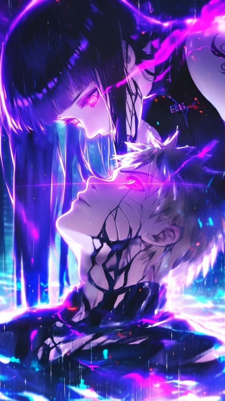 Neon Shadow Couple