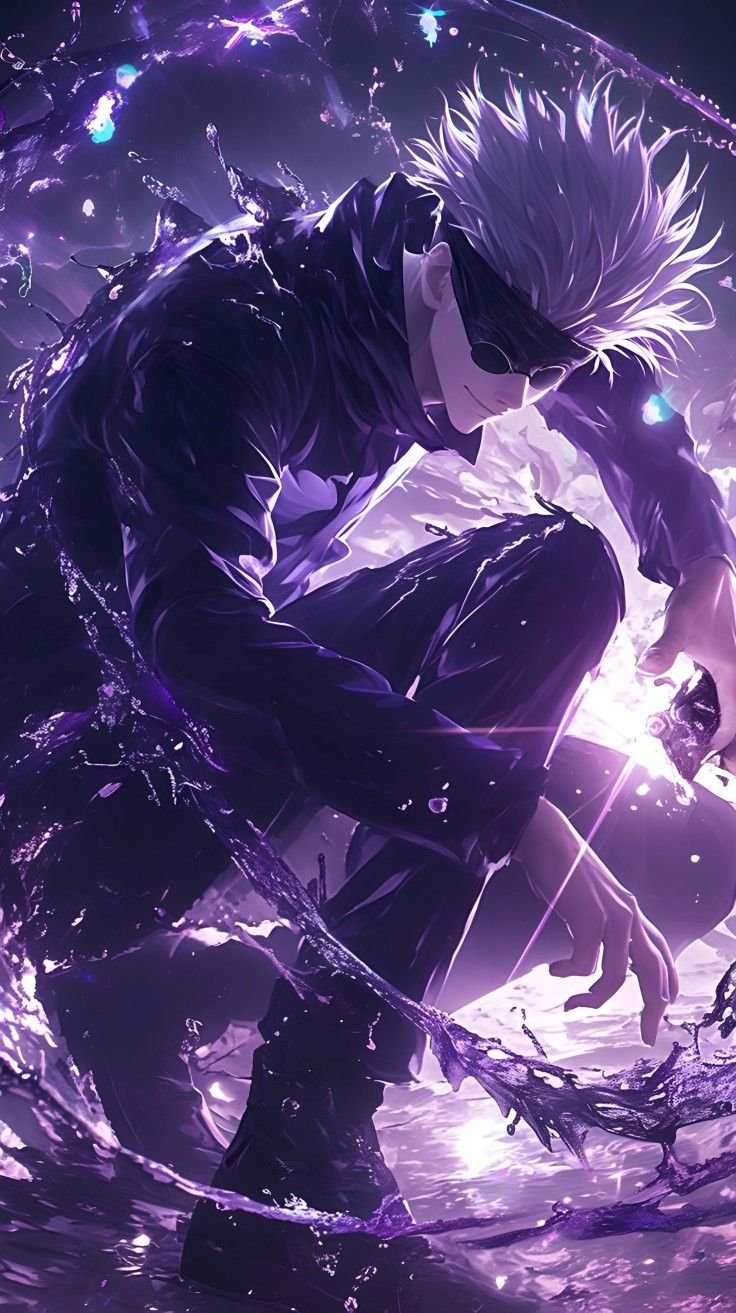 Gojo Hollow Purple Power