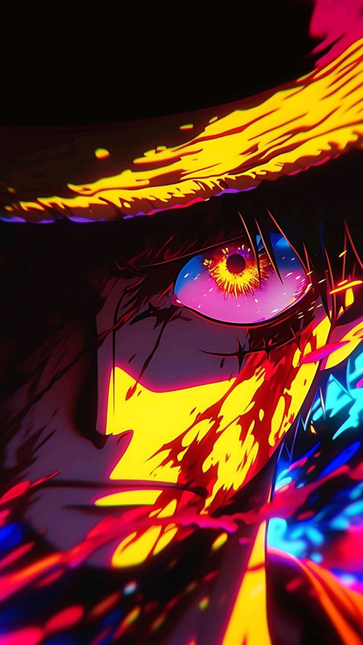 Luffy Intense Gaze