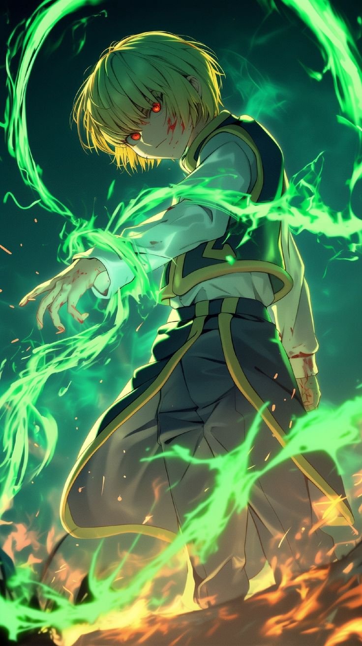 Kurapika Green Aura