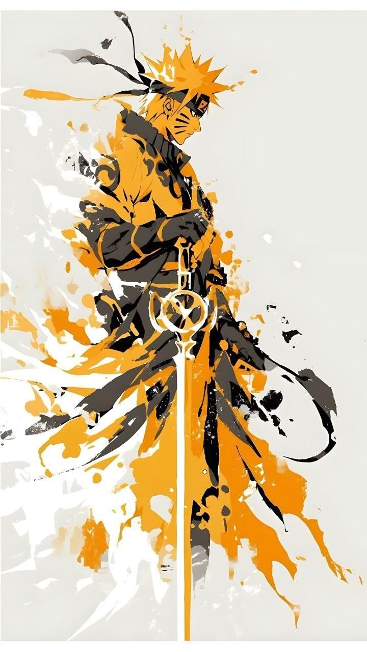 Naruto Splatter Art