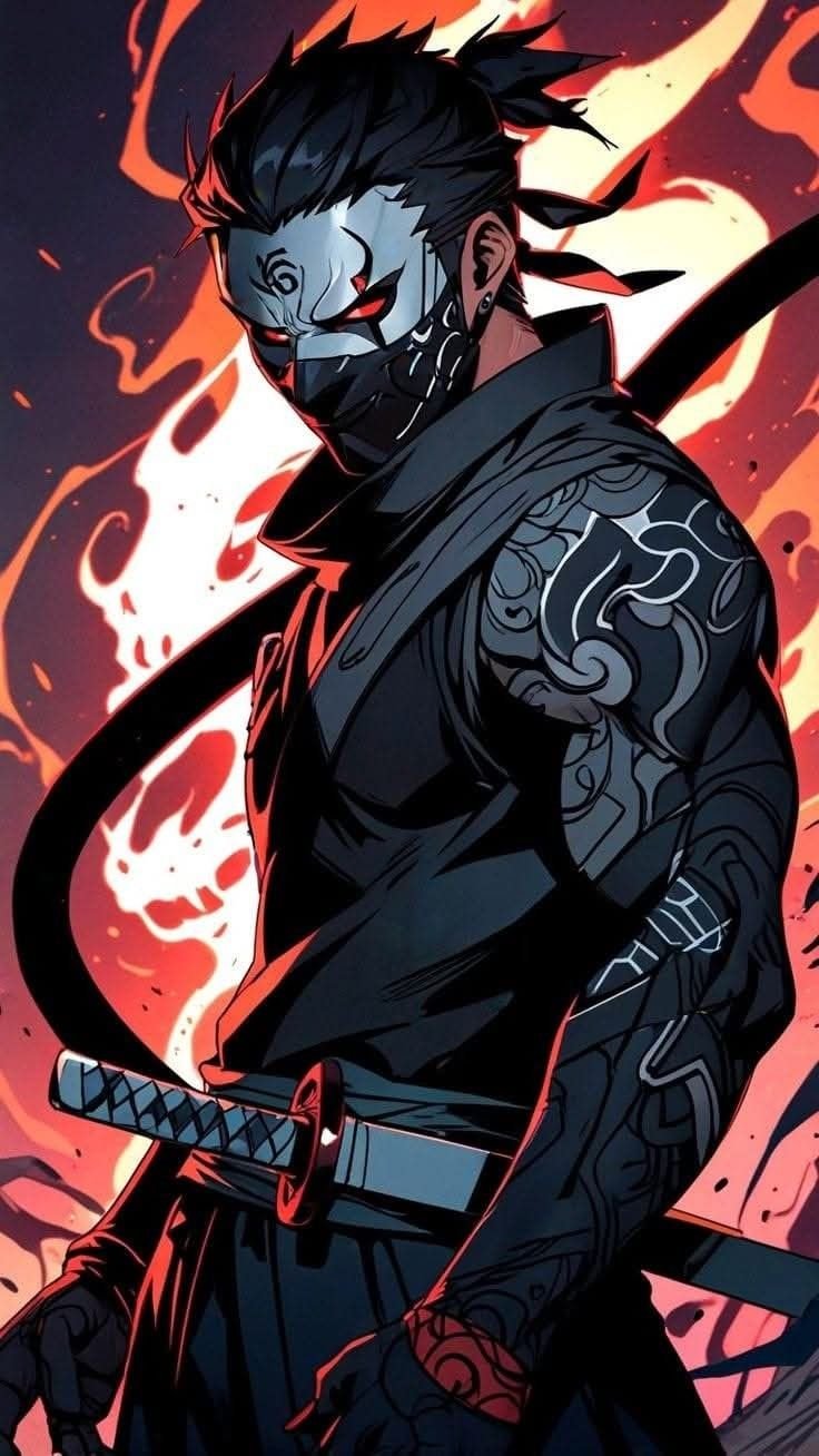 Masked Tattooed Ninja